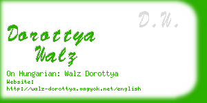 dorottya walz business card